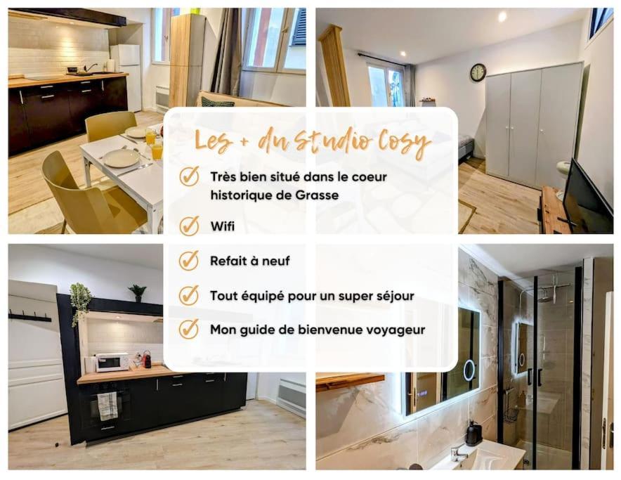 Le Studio Cosy, Centre Historique, Wifi, Neuf กราส ภายนอก รูปภาพ